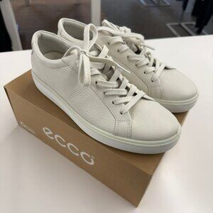 Ecco Soft 60 Leather Sneaker- sz EU40/US9-9.5